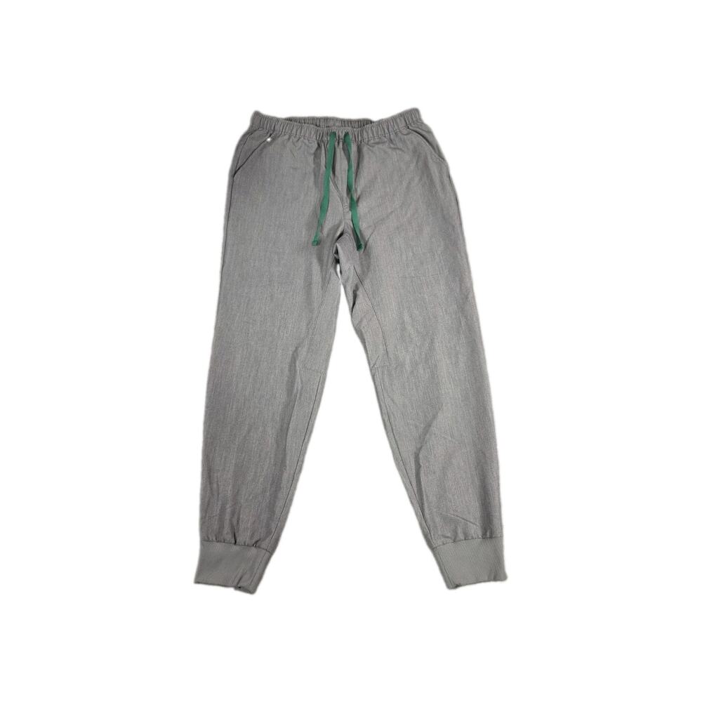 FIGS Tansen Scrub Pants Men’s Sz L Gray Jogger Medical Drawstring 1000203R C9